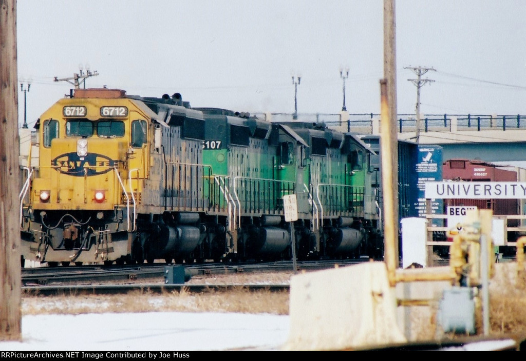 BNSF 6712 East